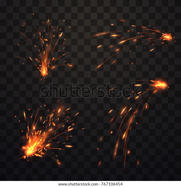 火の粉が出る のベクター画像素材 ロイヤリティフリー