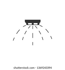 Fire splinker vector icon. Security vector icon