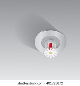 Fire Sprinkler Life Safety Vector