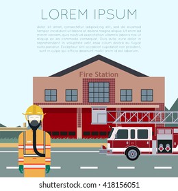 Fire Station Banner