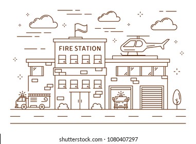 fire brigade clipart black and white free