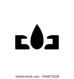  fire stove logo stock illustration design