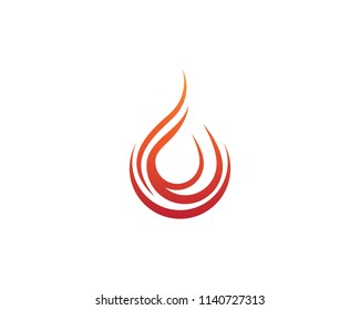 Fire symbol illustration