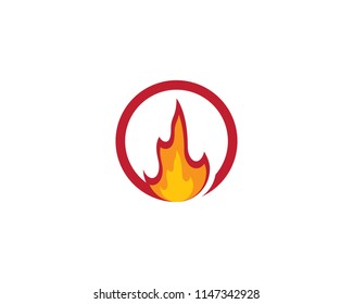 Fire symbol illustration