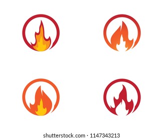 Fire symbol illustration