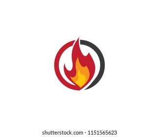 Fire symbol illustration
