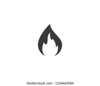 Fire symbol illustration