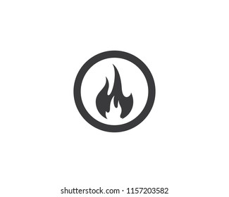 Fire symbol illustration