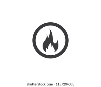 Fire symbol illustration