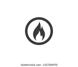 Fire symbol illustration