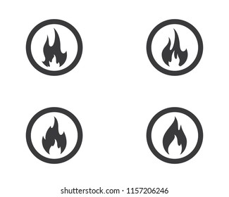 Fire symbol illustration