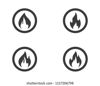 Fire symbol illustration