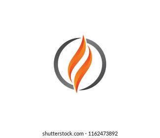 Fire symbol illustration