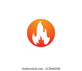 Fire symbol illustration