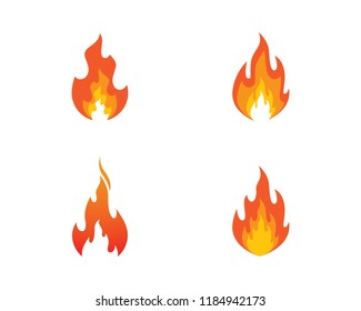 Fire symbol illustration