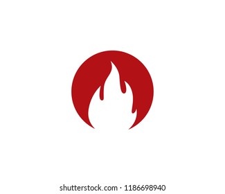 Fire symbol illustration