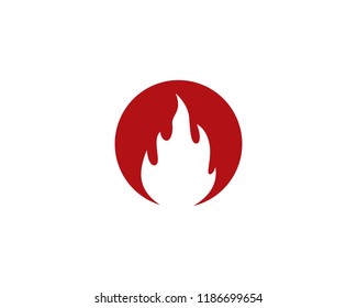 Fire symbol illustration