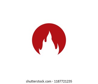 Fire symbol illustration