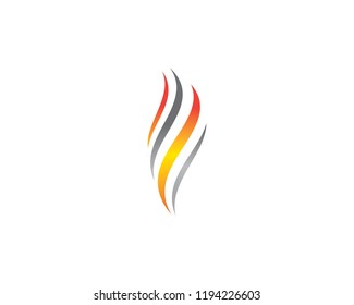 Fire symbol illustration
