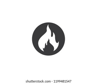 Fire symbol illustration