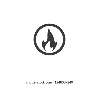 Fire symbol illustration