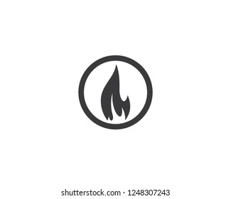 Fire symbol illustration