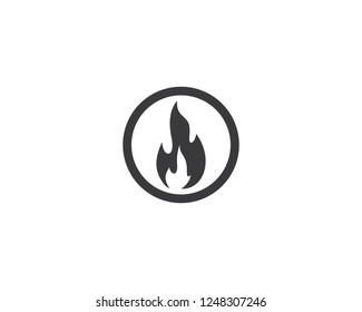 Fire symbol illustration