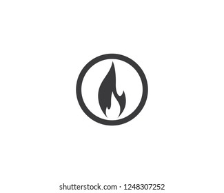 Fire symbol illustration