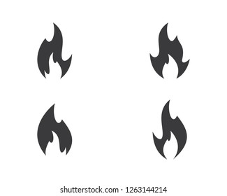 Fire symbol illustration