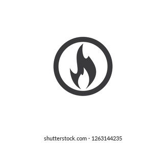 Fire symbol illustration