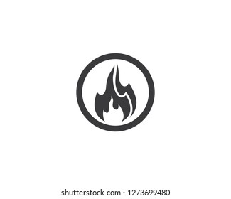 Fire symbol illustration