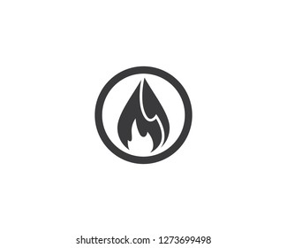 Fire symbol illustration