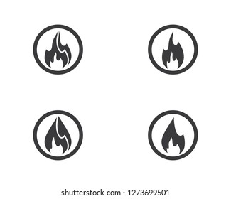 Fire symbol illustration