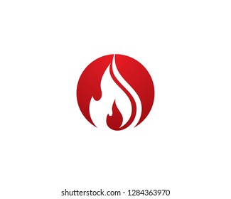 Fire symbol illustration