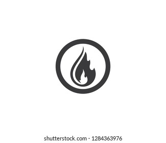 Fire symbol illustration