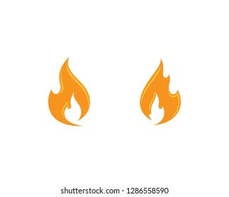 Fire symbol illustration