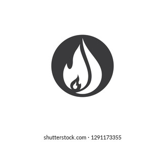 Fire symbol illustration