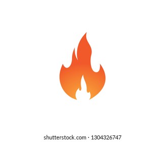 Fire symbol illustration