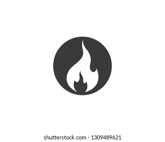 Fire symbol illustration