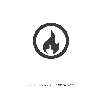 Fire symbol illustration