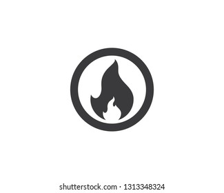 Fire symbol illustration