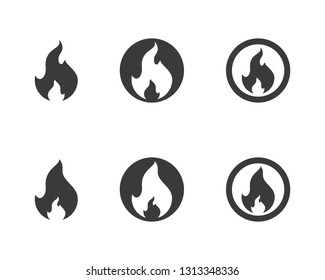 Fire symbol illustration