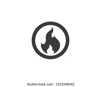 Fire Symbol Illustration Stock Vector (Royalty Free) 1313348342 ...