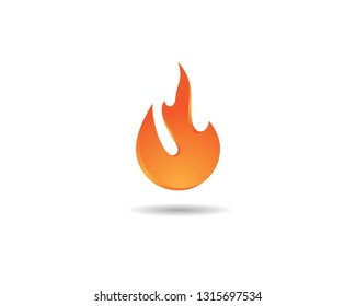 Fire symbol illustration
