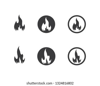 Fire symbol illustration