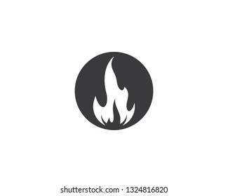 Fire symbol illustration