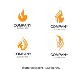 Fire symbol illustration