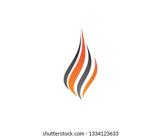Fire symbol illustration
