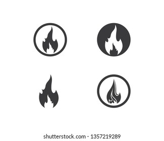 Fire symbol illustration