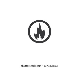 Fire symbol illustration